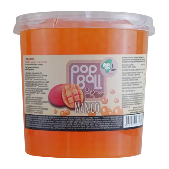 Burbuļtējas bumbiņas ar mango garšu 3.2 kg